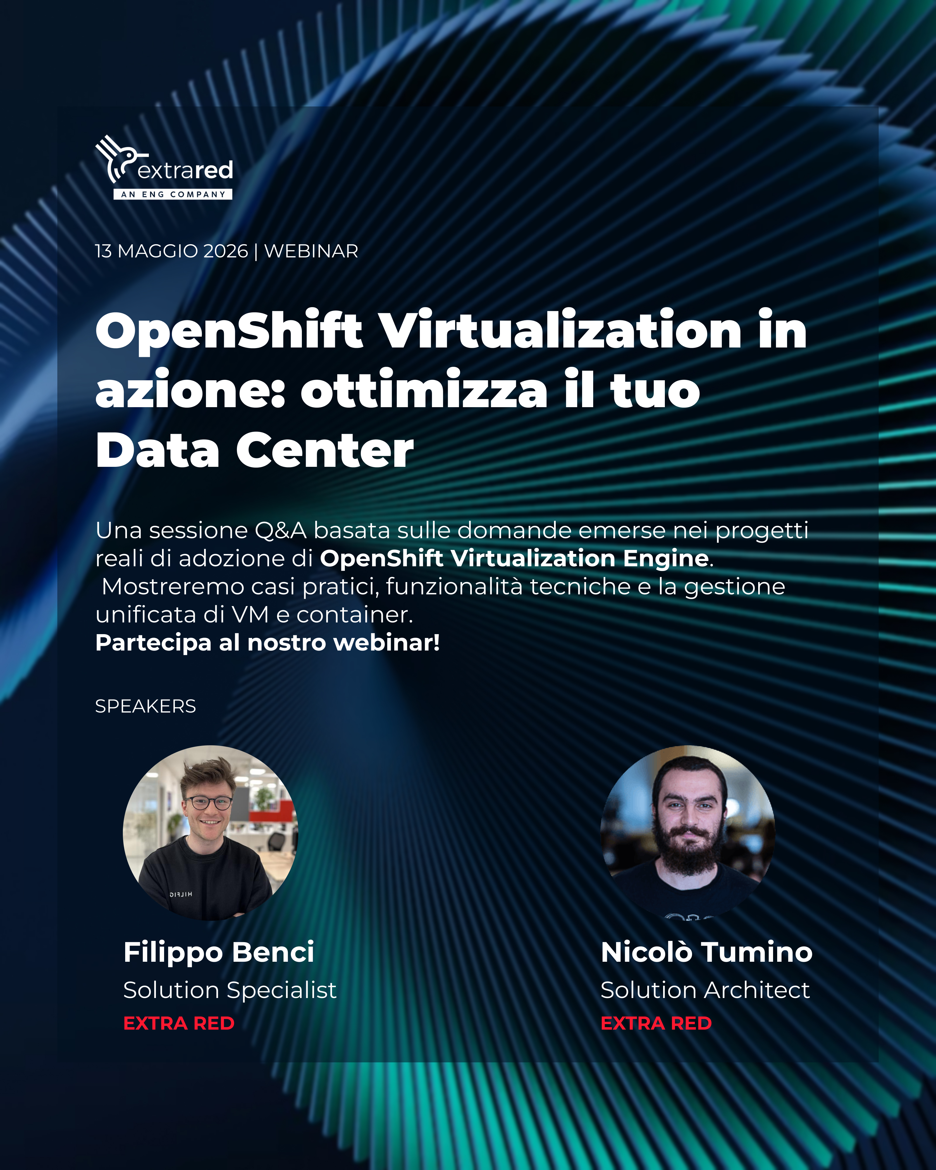 Data Center moderno: Virtualizzazione con OpenShift OVE. Somande reali, risposte concrete